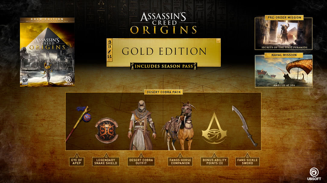 Купить Assassin's Creed Origins Gold (Xbox One)